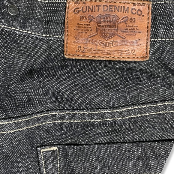 Vintage Y2K G-UNIT Baggy Denim Shorts - Picture 5 of 6
